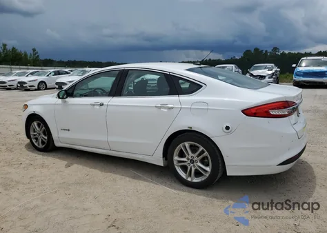 2018 Ford Fusion Se Hybrid from USA, damaged, VIN 3FA6P0LU0JR118805
